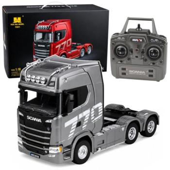 Távirányítós kamion R/C Scania Huina 1501 1:8 ezüst kép
