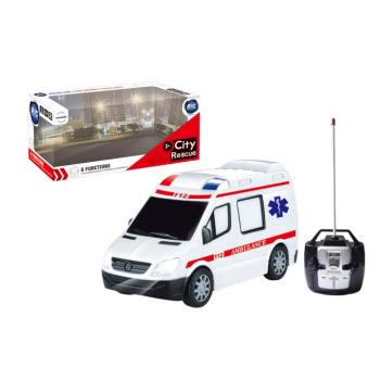 Távirányítós mentőautó fényekkel és hangokkal Ambulance MT1370 kép