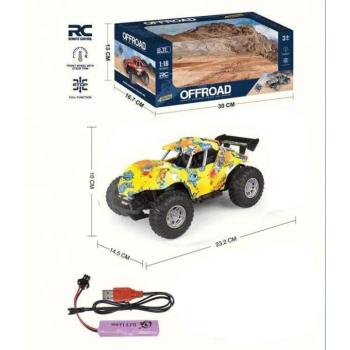 Távirányítós terepjáró Buggy 1:16 sárga MT1572 kép