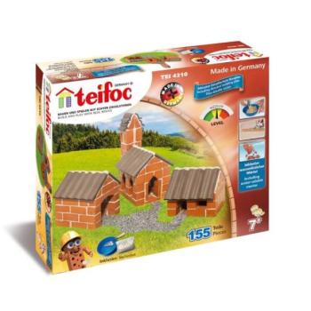TEIFOC építőkészlet Falu 155 darab kép
