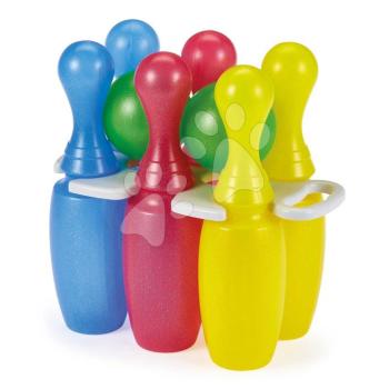 Tekebábuk Bowling Skittles Écoiffier 6 darab 2 labdával ( 23 cm magas) 18 hó-tól kép