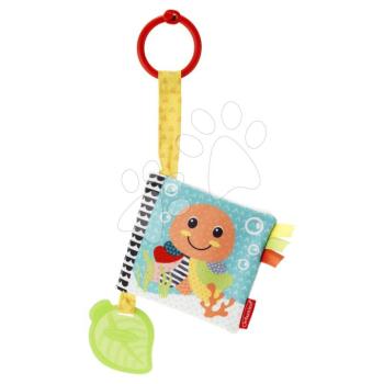 Textil könyvecske Állatkák Link & Squeak Animal Crinkle Book Infantino rágókával 0 hó-tól kép