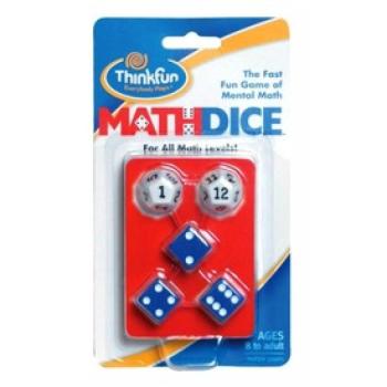 Thinkfun: Math Dice egy kis matekocska társasjáték kép