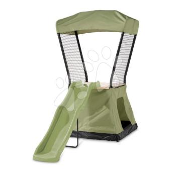 Többfunkciós játszótorony búvóhellyel és homokozóval Ivy play tower Exit Toys fémszerkezettel és csúszdával kép