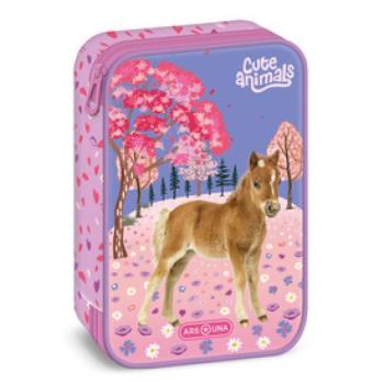 Többszintes tolltartó Cute Animals-Horse kép