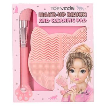 Top Model Make-up Brush and Cleaning Pad, 1x ecset, 1x tisztítópad kép
