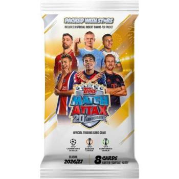 Topps Match Attax UCC 2026/27 futballkártyák - Csomag