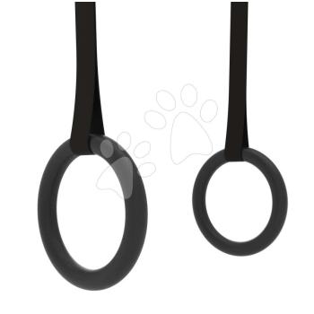 Tornagyűrűk műanyagból GetSet plastic gymnastics rings Exit Toys állítható magassággal a GetSet MB200 / MB300 / PS500 / PS600 modellekhez kép