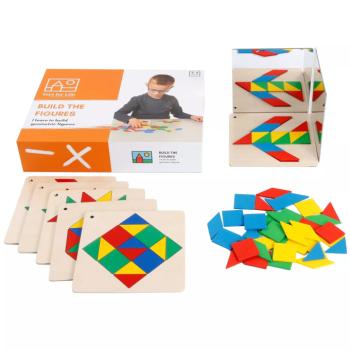 Toys for life - Fa mozaik kép