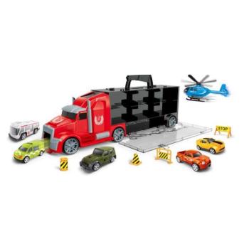 Traktor autókkal 42 cm