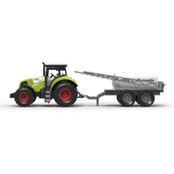 Traktor permetező pótkocsival 31 cm kép