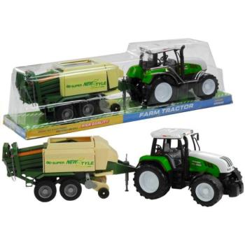 Traktor pótkocsival 65 cm kép