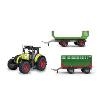 Traktor utánfutóval, hanggal és fénnyel kép