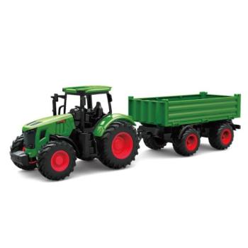 Traktor utánfutóval szabad kerekek 42 cm kép