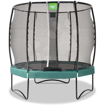 Trambulin védőhálóval Allure Premium Exit Toys átmérője 253 cm zöld kép