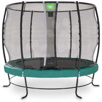 Trambulin védőhálóval Lotus Premium Exit Toys átmérője 305 cm zöld kép