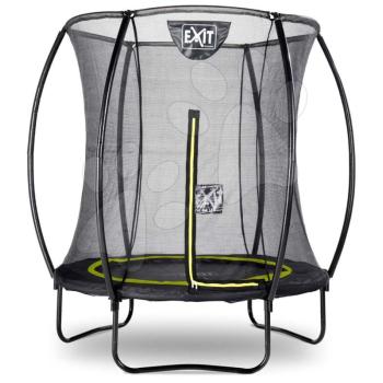 Trambulin védőhálóval Silhouette trampoline Exit Toys kerek 183 cm átmérővel fekete