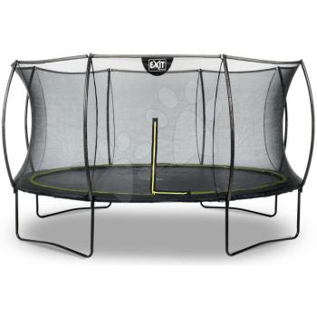 Trambulin védőhálóval Silhouette trampoline Exit Toys kerek 427 cm átmérővel fekete kép