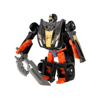 Transformer autó/robot műanyag 14cm fekete, 17x26x6cm kép