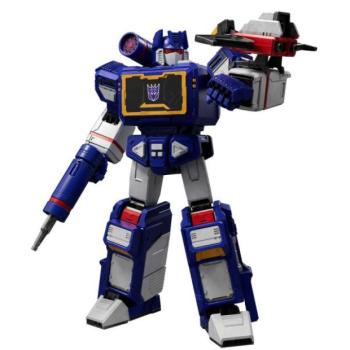 TRANSFORMERS BLOKEES építőkészlet Action 03 Soundwave Light Up