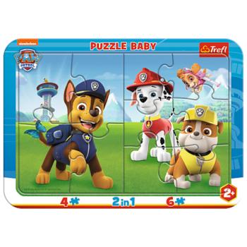 Trefl Baby puzzle kerettel - Paw Patrol kép