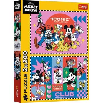 Trefl Disney puzzle 2 x 200 darabos Baráti időtöltése kép
