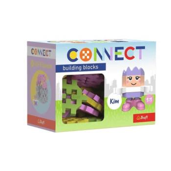 Trefl Építőjáték Connect Pocket Lány: Kim kép