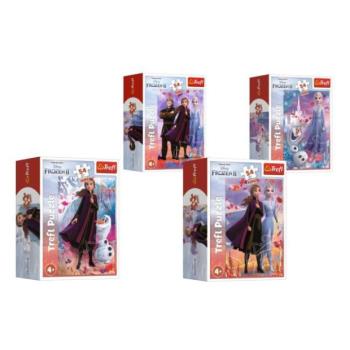 Trefl Minipuzzle 54 darabos Frozen II 4 féle kép