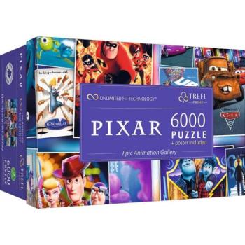 Trefl Pixar 6000 puzzle + poszter mellékelve kép