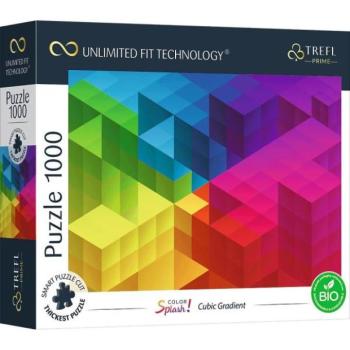 Trefl Prime Puzzle 1000 UFT - Színfoltok: Cubic Gradient kép
