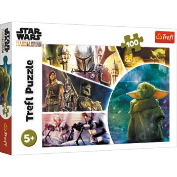 Trefl Puzzle 100 darab - Baby Yoda / Lucasfilm Star Wars The Mandalorian kép