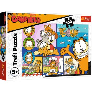 Trefl Puzzle 100 Lusta Garfield