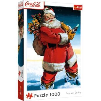 Trefl Puzzle 1000 Coca-Cola: Télapó a hóban kép