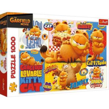 Trefl Puzzle 1000 Garfield kép