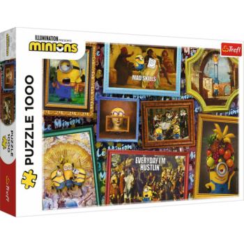 Trefl Puzzle 1000 - Minions galéria / Universal Minions Franchaise kép