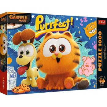 Trefl Puzzle 1000 Premium Plus - Garfield kép