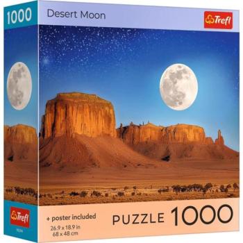 Trefl Puzzle 1000 USA Kollekció: Sivatagi Hold kép