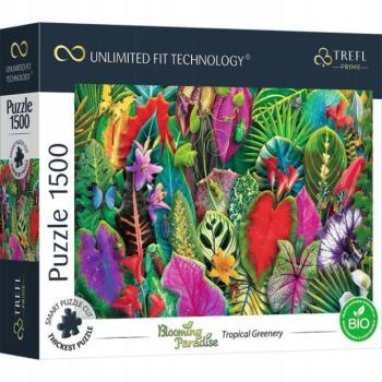 Trefl Puzzle 1500 UFT - Tropical Greenery kép