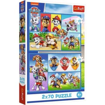 Trefl Puzzle 2 x 70 Mancs Őrjárat Szabályok kép