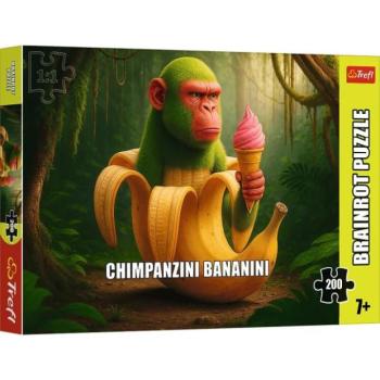 Trefl Puzzle 200 db BrainRots, Chimpanzini Bananini