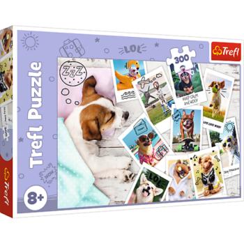 Trefl Puzzle 300 - Nyaralás fotók kép