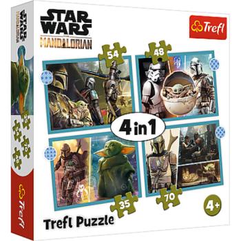 Trefl Puzzle 4 az 1-ben – mandalori kép