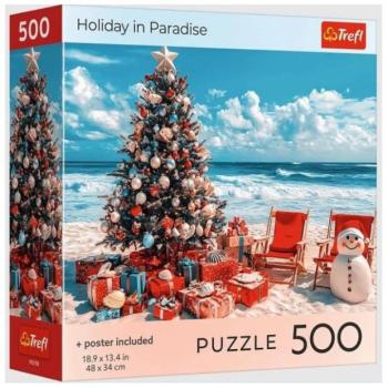 Trefl Puzzle 500 Nyaralás a trópusokon kép