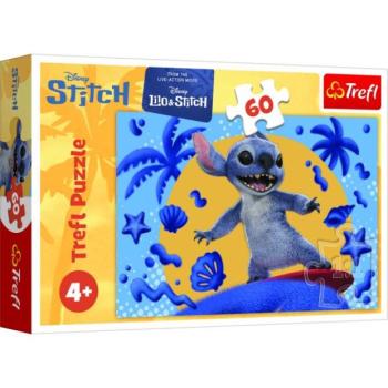 Trefl Puzzle 60 Nap Stitch-csel kép