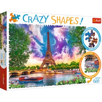 Trefl Puzzle 600 őrült alakzat – Párizs kép