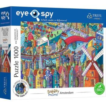 Trefl Puzzle Eye-Spy Sneaky Peekers, Amszterdam 1000 darabos kép