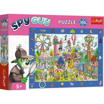 Trefl Puzzle képkutató Spy Guy: Vidámpark 100 darabos kép