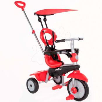 Tricikli Zoom Red 4in1 smarTrike TouchSteering piros gumikerekekkel és lengéscsillapítóval 10 hó-tól kép