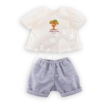 Trikó és rövid naci játékbabának T-Shirt & Short Little Explorer Mon Grand Poupon Corolle 36 cm játékbabának 24 hó-tól kép