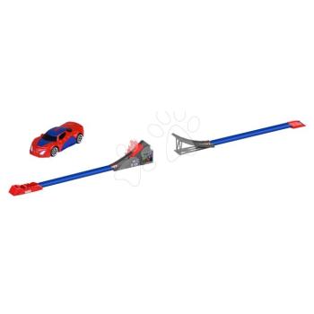 Ugrató híd Bridge Jumper Marvel Majorette hossza 150 cm fém Pókember kisautóval 1:64 kép